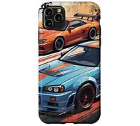 Retro JDM Legends Drift Race Cars Skyline Made In Japan Gift Case for iPhone 11 Pro Max