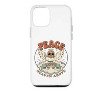 Retro Jesus Angel Wings Groovy Christian Case for iPhone 12/12 Pro