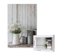 Retro Jigsaw Puzzles for Adults 2000 Piece, Daisy Puzzles for Adults Wooden, Funny/Difficult/Impossible/Challenging Decompression Games, As a Birthday for Women and Men ML-676