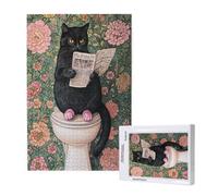 Retro Jigsaw Puzzles for Adults 500 Piece, Cat Puzzles for Adults Wooden, Funny/Difficult/Impossible/Challenging Decompression Games, As a Birthday for Women and Men ML-240