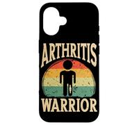 Retro Joint Disease Rheumatoid Vintage Arthritis Warrior Case for iPhone 16