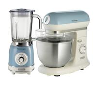 Retro Jug Blender and Stand Mixer Set Ariete Blue One Size