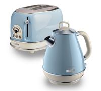 Retro Jug Kettle & Toaster Set, Blue Vintage Style, Ariete
