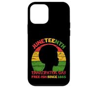 Retro Juneteenth Women Emancipation Day Free-ish Since 1865 Case for iPhone 12 mini
