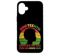 Retro Juneteenth Women Emancipation Day Free-ish Since 1865 Case for iPhone 16 Plus