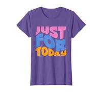 Retro Just For Today, Alcoholic Narcotic Anonymous Sobriety T-Shirt
