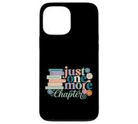 Retro Just One More Chapter Daisy Floral 60s 70s Bookish Case for iPhone 13 Pro Max