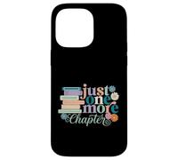 Retro Just One More Chapter Daisy Floral 60s 70s Bookish Case for iPhone 14 Pro Max