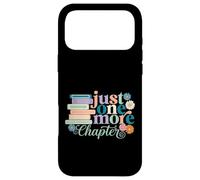 Retro Just One More Chapter Daisy Floral 60s 70s Bookish Case for iPhone 17 Pro Max