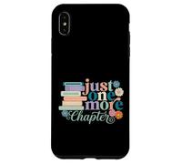 Retro Just One More Chapter Daisy Floral 60s 70s Bookish Case for iPhone XS Max