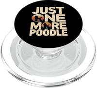 Retro Just One More Poodle Dog Lover PopSockets PopGrip for MagSafe