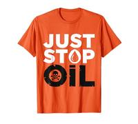 Retro Just Stop Oil Save the Earth Funny T-Shirt