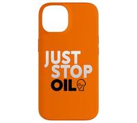 Retro Just Stop Oil Save the Earth Meme Case for iPhone 14