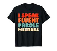 Retro Justice Supervision - Vintage Probation Officer T-Shirt