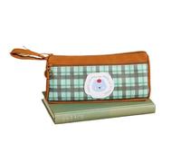 Retro Kawaii Embroidered Pencil Case Large Capacity Cute Storage Bags Bear Puppy Stationery Organizer School Supplies