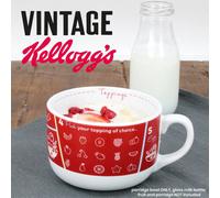 Retro Kellogg's Porridge Bowl With Recipe Print