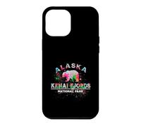 Retro Kenai Fjords National Park Alaska USA Bear Hiking Case for iPhone 12 Pro Max