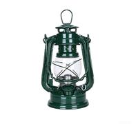 Retro Kerosene Lamps, Vintage Oil Lamp With Handle, Oil Lamp Table Lanterns For Home, Garden, Camping Citronella(Green-19CM)