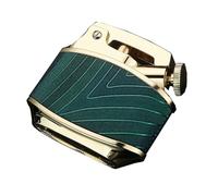 Retro Kerosene Lighter, Push-type Lighter, Classic Torch Lighter, Metal Dust Head Cover, Safety Lock Design, Cigar Candle Cigarette, Men's Gift(Green)