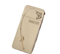 Retro Kerosene Lighter with Grinding Wheel Ignition, Classic Soft Flame, Refillable for Outdoor Camping, Portable Design (Fuel Not Included)