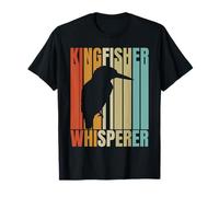Retro Kingfisher Whisperer - Kingfisher T-Shirt