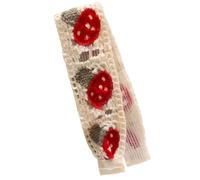 Retro Knit Headband with Magics Strap Adjustable Hairband for Women Men Soft Acrylic Fabric Hair Accessory Unisex Vintage Styling Nonslip Velcroed Hair Band