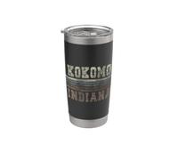 Retro Kokomo Indiana Stainless Steel Insulated Tumbler
