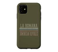 Retro La Romana Dominican Republic Case for iPhone 11