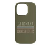 Retro La Romana Dominican Republic Case for iPhone 14 Pro