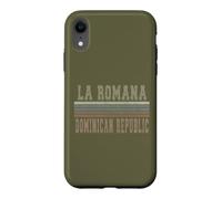Retro La Romana Dominican Republic Case for iPhone XR