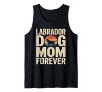 Retro Labrador Dog Mom Forever Tank Top