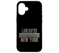 Retro Lancaster New York Case for iPhone 16