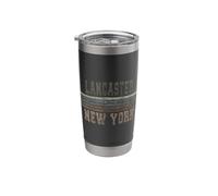 Retro Lancaster New York Stainless Steel Insulated Tumbler