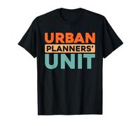 Retro Land Use Planner Team - City Vintage Urban Planner T-Shirt