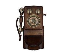 Retro Landline Phone Antique Wall Mounted Corded Phone Retro Deluxe Telephone Landline Telephone Cafe Bar Window Decoration Home Decor
