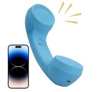 Retro Landline Telephone - Radiation Resistant Rechargeable Receiver,Phone Horn with Call | for Elderly Christmas Birthday Kitchen Night Table Office Hospital Fixed Line