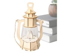 Retro Lantern Model Kit - Assembly Toys, Assembly Puzzle Projects, Lantern Model Feature, DIY Science And Craft Kits | Lanterns Models For School, Student, Boy, Girl, Youth, Home, Party, Playroom, Cla