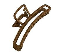 Retro Large Hair Claw Clips Vintage Hair Pine Clip Wooden Grain Hair Catcher Barrettes Ponytail Holder Hair Props