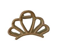 Retro Large Hair Claw Clips Vintage Hair Pine Clip Wooden Grain Hair Catcher Barrettes Ponytail Holder Hair Props