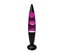 Retro Lava Lamp 16” Peaceful Motion Wax Liquid Relaxation Light Watch The Lava As it Moves and Flows Giving a Relaxing Calming Effect (Pink Water and Green Floures)