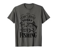 Retro Lazy Weekend Fishing - I'm Busy Fishing Bass Fishing T-Shirt