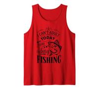 Retro Lazy Weekend Fishing - I'm Busy Fishing Bass Fishing Tank Top