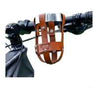 Retro Leather Net Bicycle Holder Aluminum Alloy Retro Leather