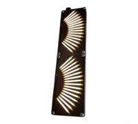 Retro LED Audio Level Display Voice Activated Light Module Music Visualization Tool for Home Desktop Setup 20cm Long(dual channel)
