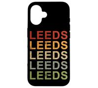 Retro Leeds England UK, English Pride, Leeds Case for iPhone 16