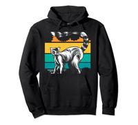 Retro Lemur Pullover Hoodie