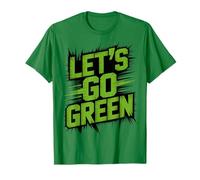 Retro Let's GO Green Tournament War Game Day Competition T-Shirt