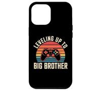 retro leveling up to big brother video gamer funny gaming Case for iPhone 12 Pro Max