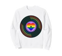 Retro LGBT Pride Flag Gay Lesbian 80's 90's Sweatshirt