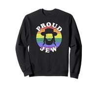 Retro LGBT Proud Jew Jewish Sweatshirt